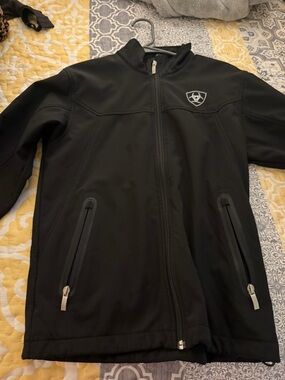 Ariat Black Quilted-Lined Softshell Jacket